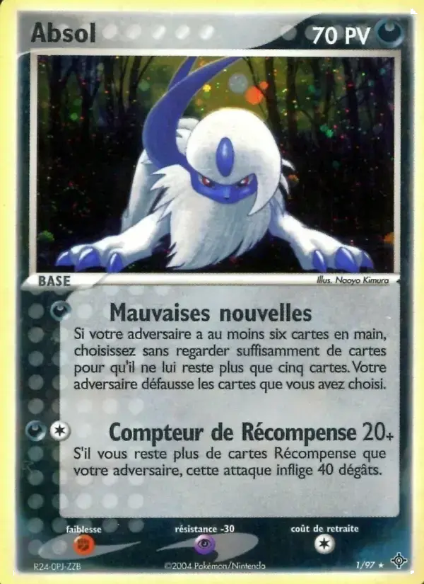 Carte Pokémon Absol #1 — Dragon