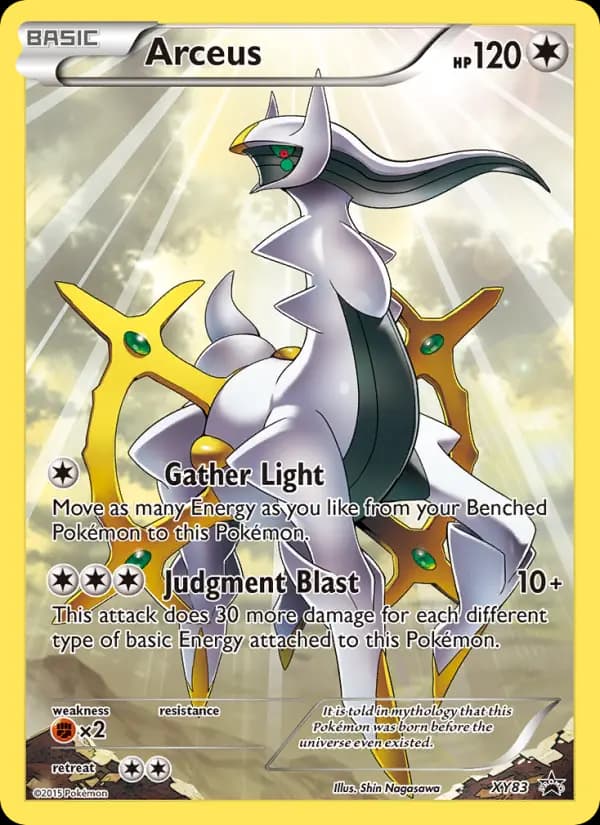 Arceus #XY83 — XY Promos