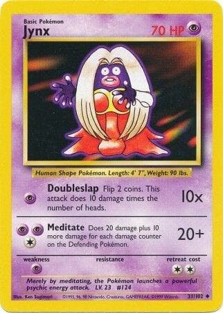 Jynx #31 — Base Set