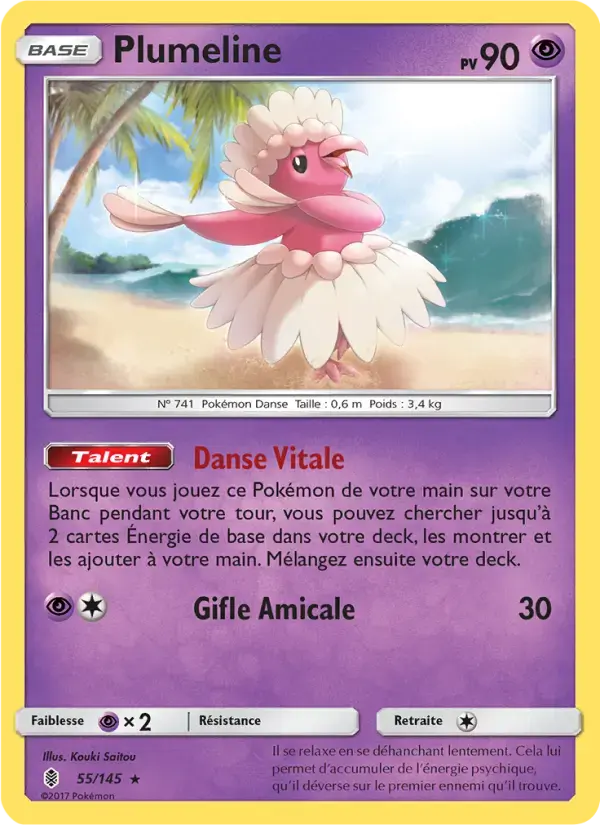Carte Pokémon Plumeline #55 — Gardiens Ascendants