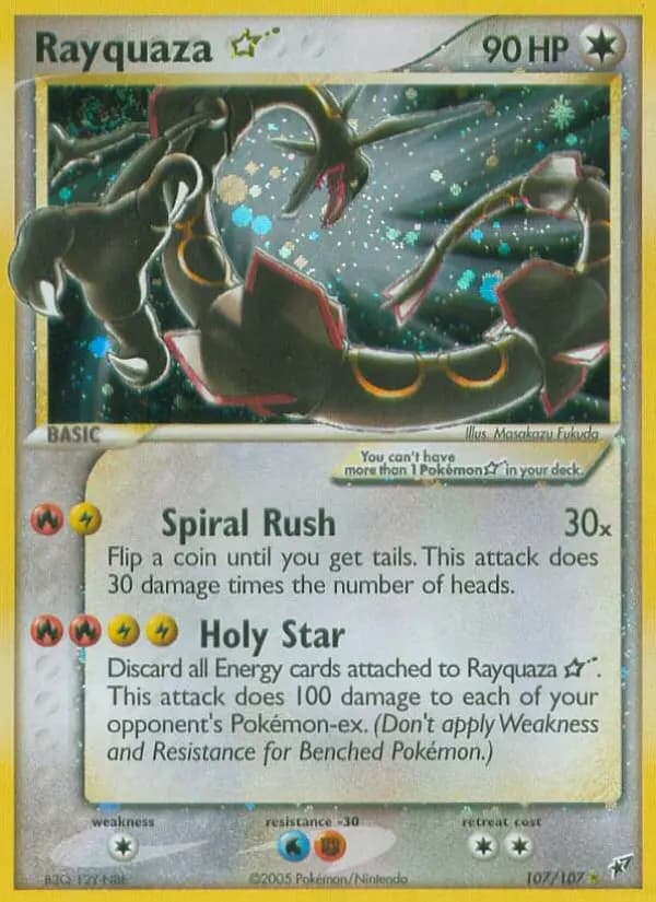 Rayquaza Star #107 — Deoxys