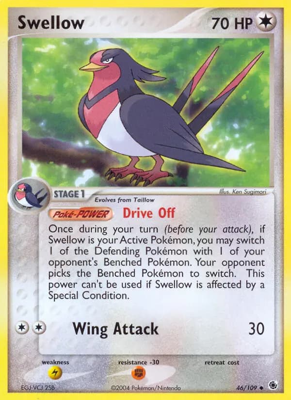 Swellow #46 — Ruby & Sapphire