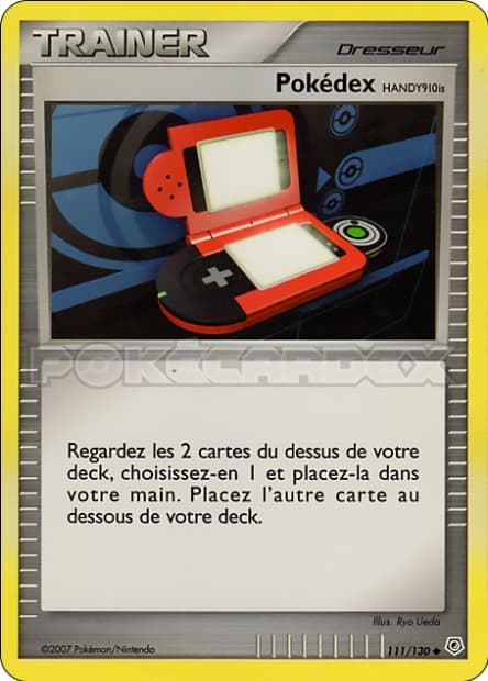 Carte Pokémon Pokédex HANDY910is #111 — Diamant et Perle