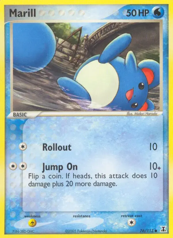 Marill #76 — Delta Species