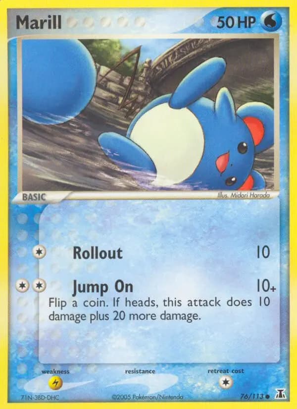 Marill #76 — Delta Species
