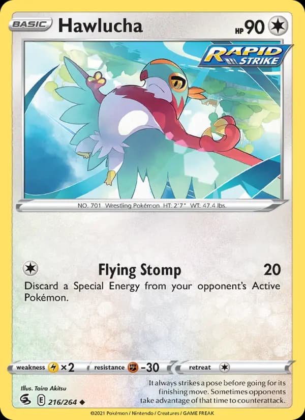 Hawlucha #216 — Fusion Strike