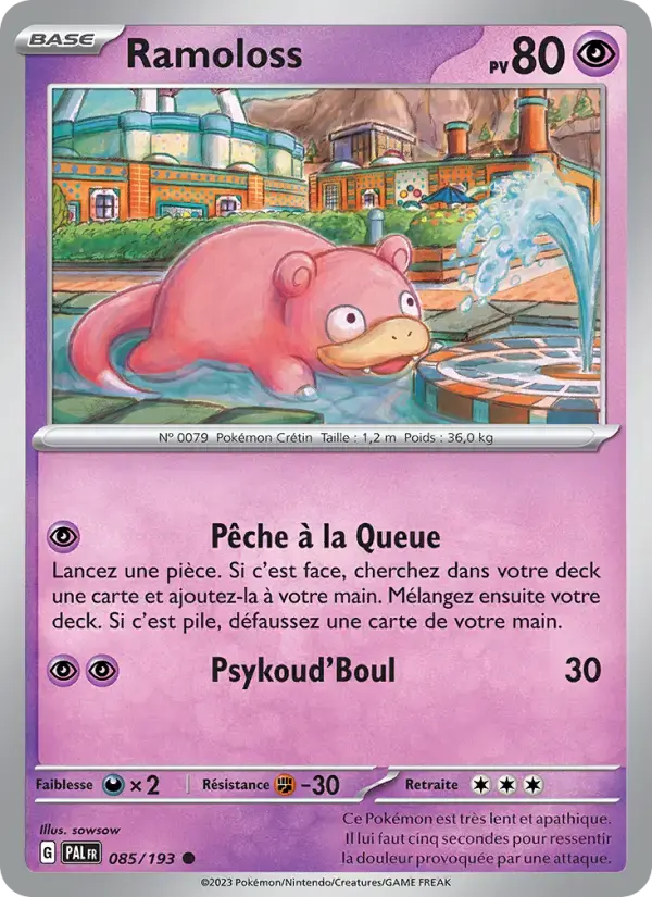 Carte Pokémon Ramoloss #085 — Évolutions à Paldea