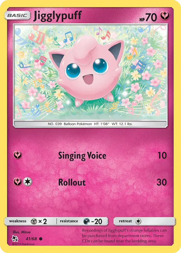 Jigglypuff #41 — Hidden Fates