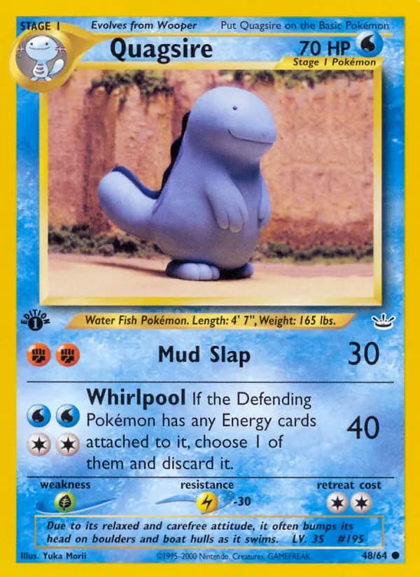 Quagsire #48 — Neo Revelation