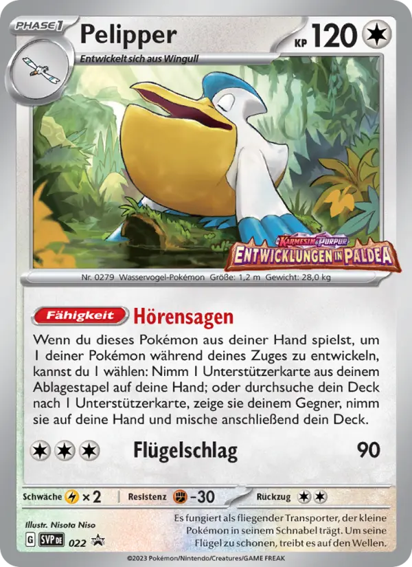 Carte Pokémon Bekipan #022 — Promos Écarlate et Violet