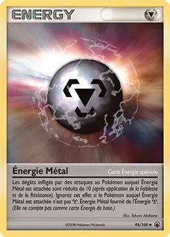 Carte Pokémon Énergie Métal #95 — Aube Majestueuse