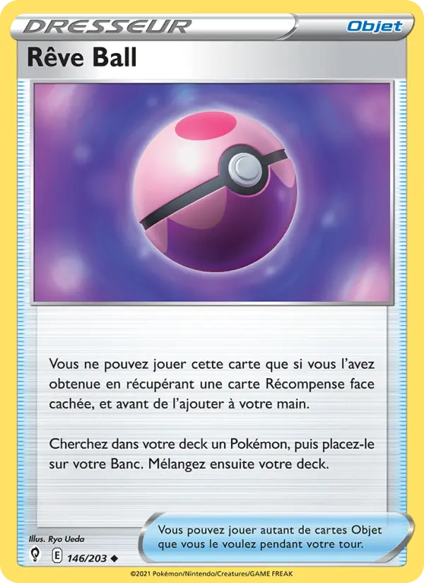 Carte Pokémon Rêve Ball #146 — Évolution Céleste