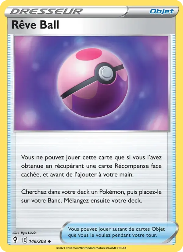 Carte Pokémon Rêve Ball #146 — Évolution Céleste