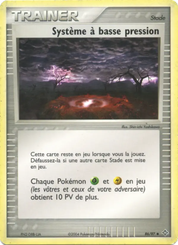 Carte Pokémon Système à basse pression #86 — Dragon