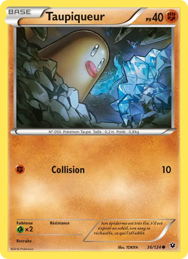 Carte Pokémon Taupiqueur #36 — Impact des Destins