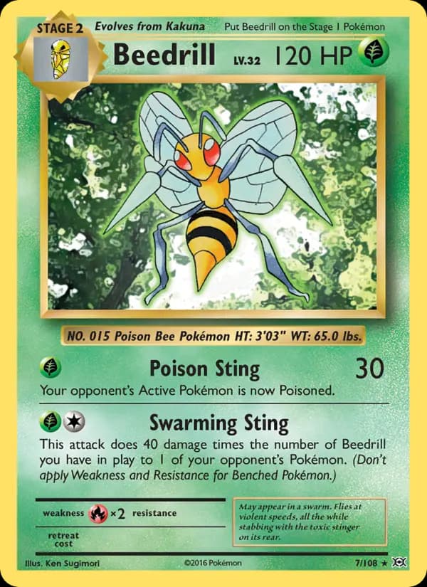 Beedrill #7 — Evolutions
