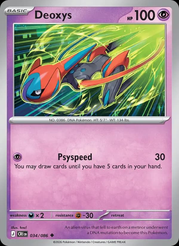 Deoxys #034 — Chaos Rising