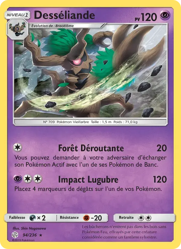 Carte Pokémon Desséliande #94 — Éclipse Cosmique