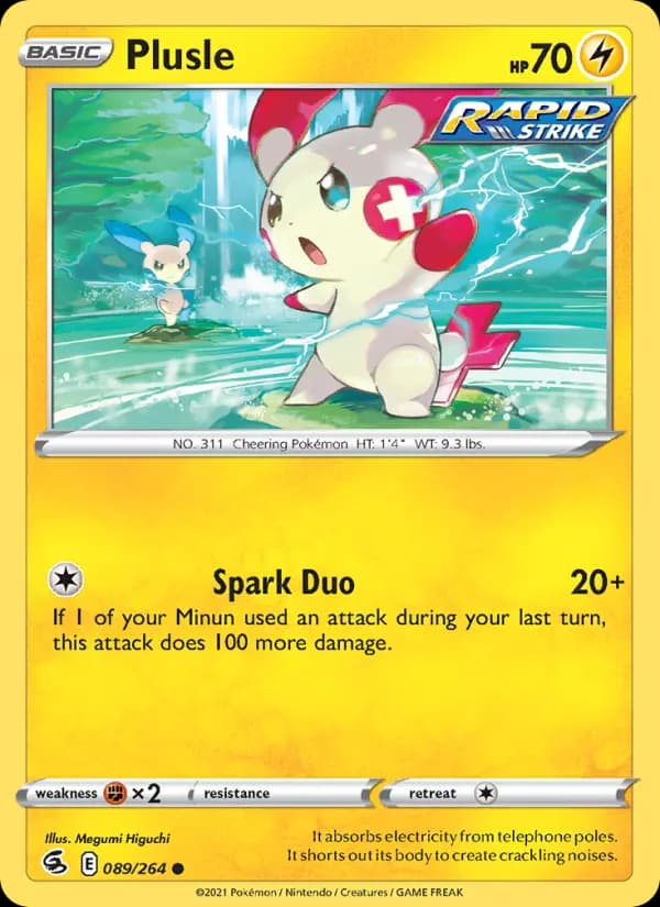 Plusle #89 — Fusion Strike