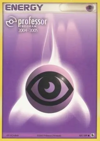 Carte Pokémon Psychic Energy (2004 #107 — Professor Program Promos