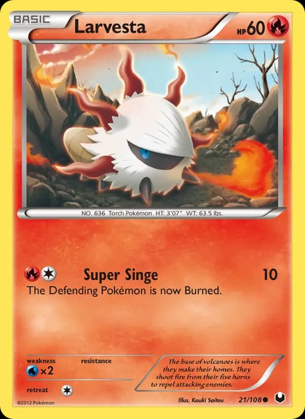 Larvesta #21 — Dark Explorers
