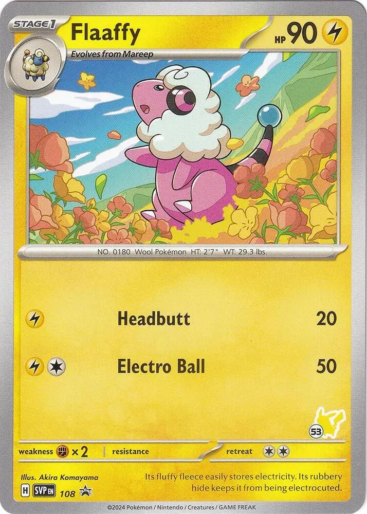 Carte Pokémon Lainergie #Pikachu 53 — Académie de Combat 2024