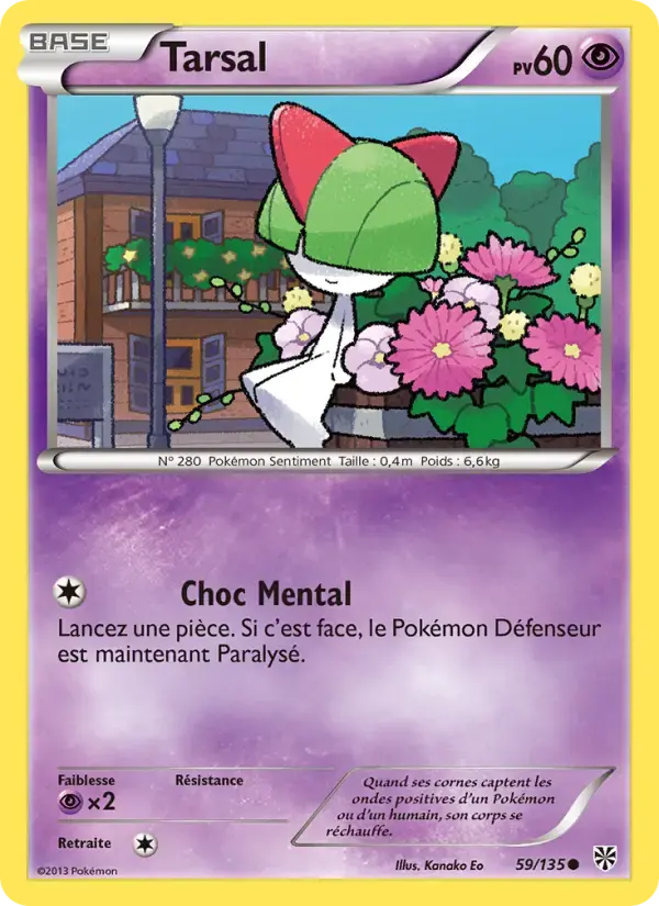 Carte Pokémon Tarsal #59 — Tempête Plasma