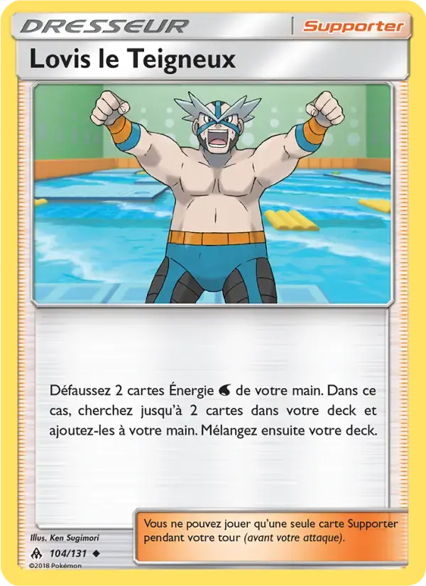 Carte Pokémon Lovis le Teigneux #104 — Lumière Interdite