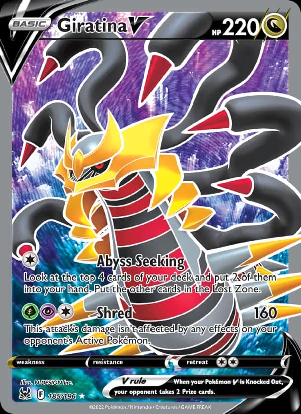 Giratina V #185 — Lost Origin