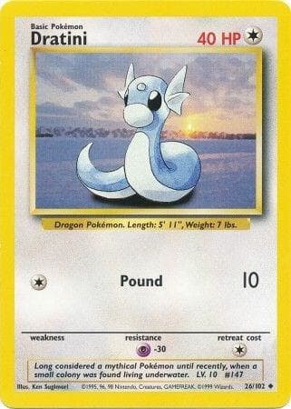 Dratini #26 — Base Set