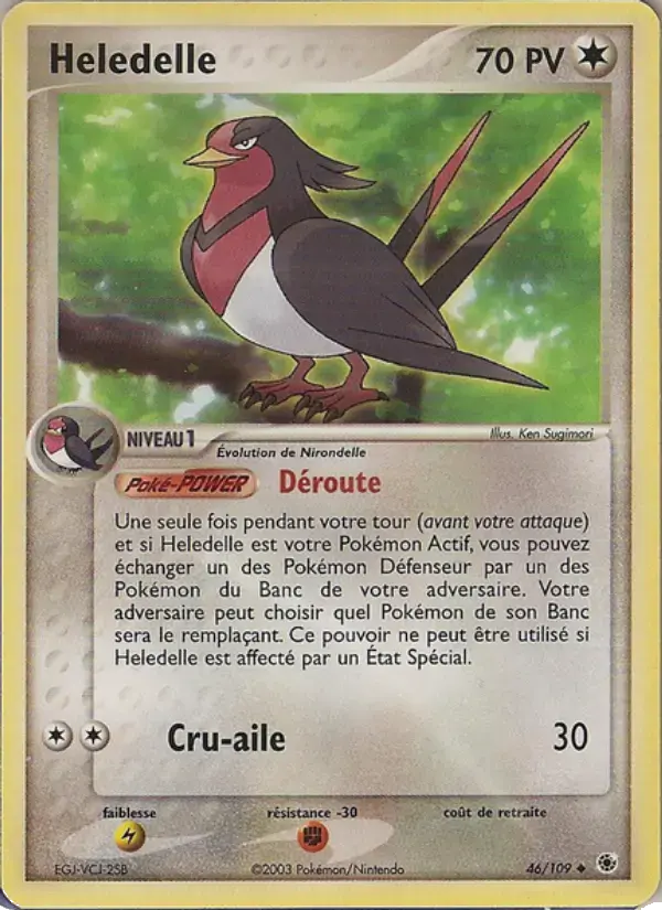 Carte Pokémon Heledelle #46 — Rubis & Saphir
