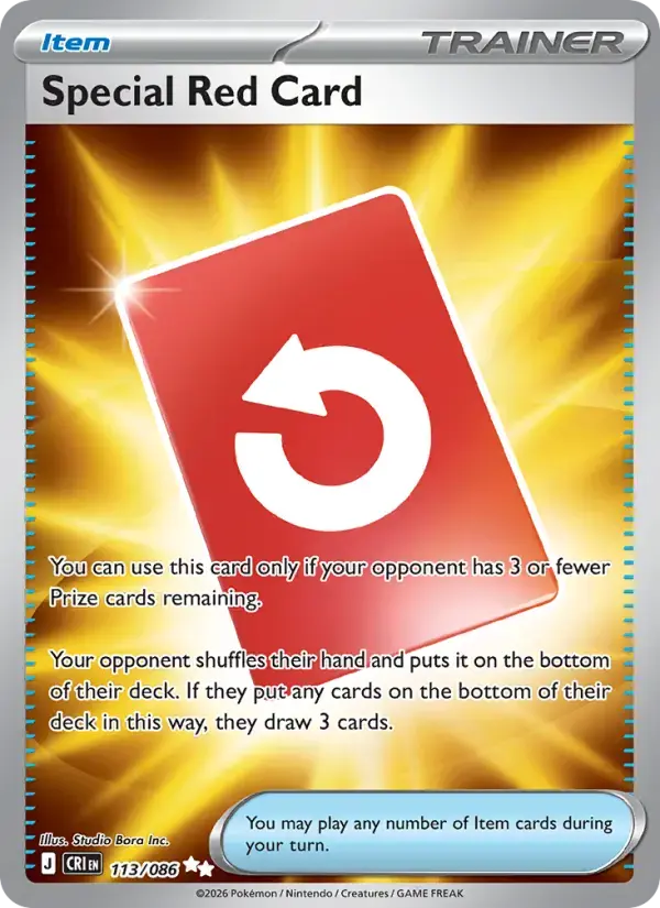 Special Red Card #113 — Chaos Rising