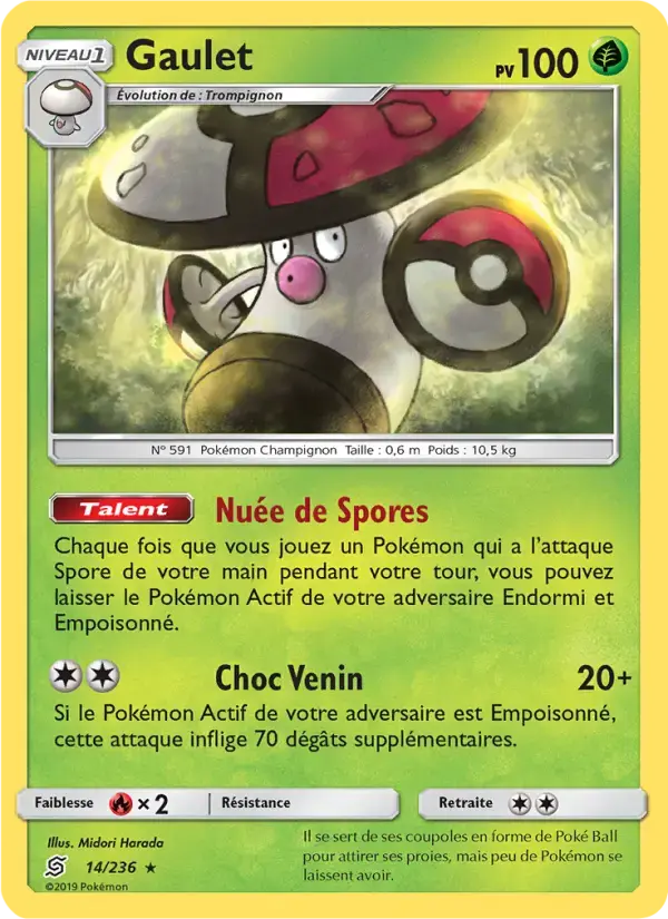 Carte Pokémon Gaulet #14 — Harmonie des Esprits