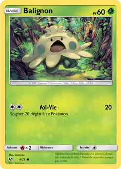 Carte Pokémon Balignon #4 — Légendes Brillantes
