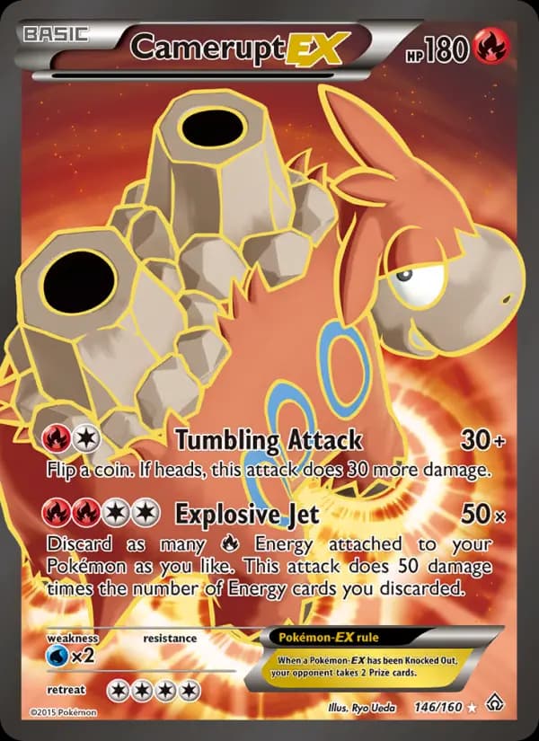 Camerupt EX #146 — Primal Clash