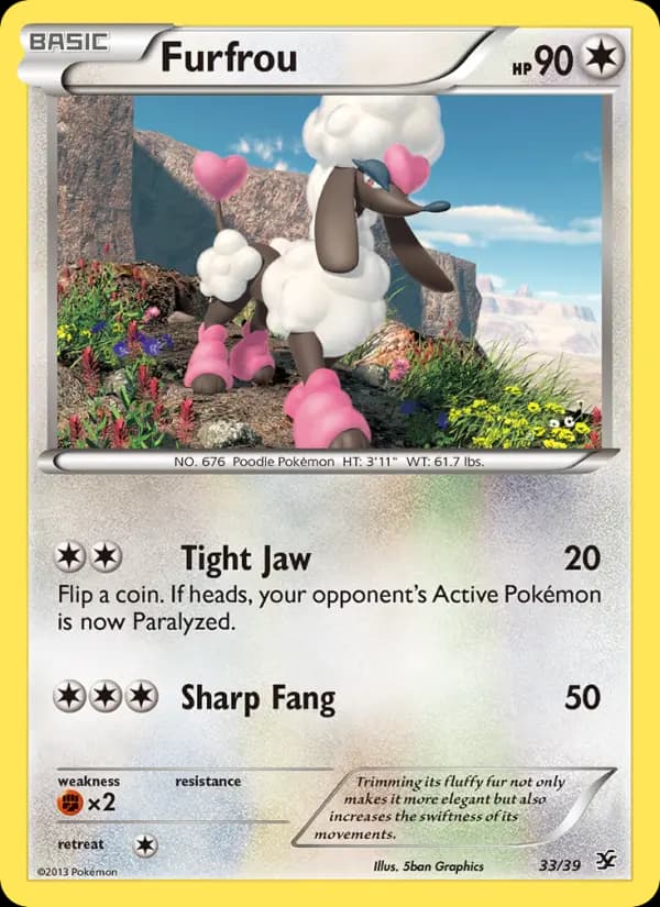 Furfrou #33 — Kalos Starter Set