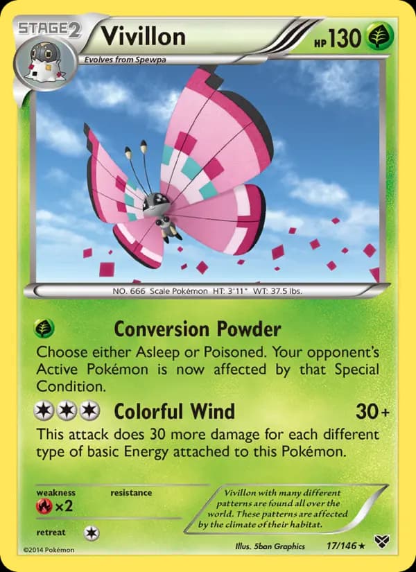 Vivillon #17 — XY