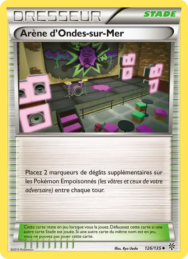 Carte Pokémon Arène d’Ondes-sur-Mer #126 — Tempête Plasma