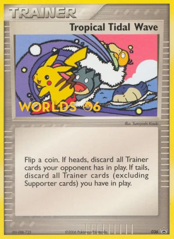 Tropical Tidal Wave #36 — Nintendo Black Star Promos