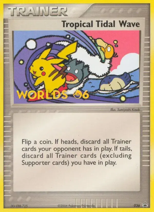 Carte Pokémon Raz-de-marée tropical #36 — Promos Nintendo