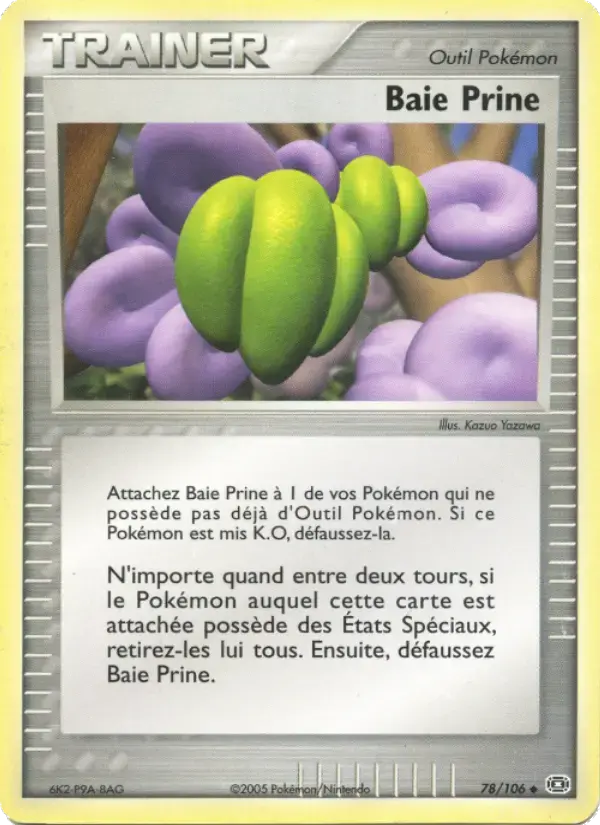Carte Pokémon Baie Prine #78 — Émeraude