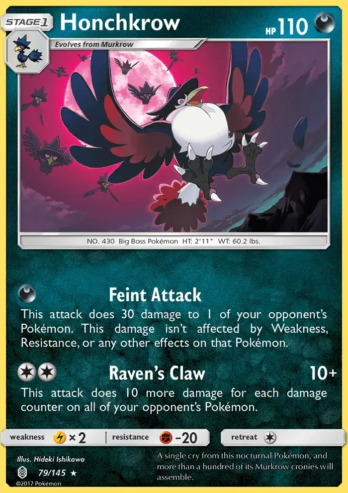 Honchkrow #79 — Guardians Rising