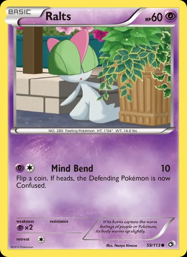 Ralts #59 — Legendary Treasures