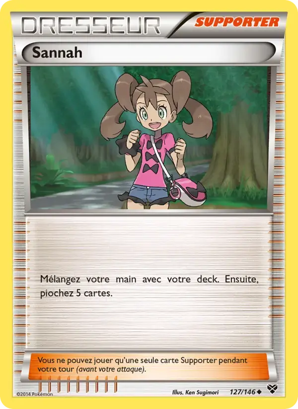 Carte Pokémon Sannah #127 — XY