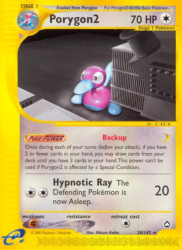 Porygon2 #28 — Aquapolis
