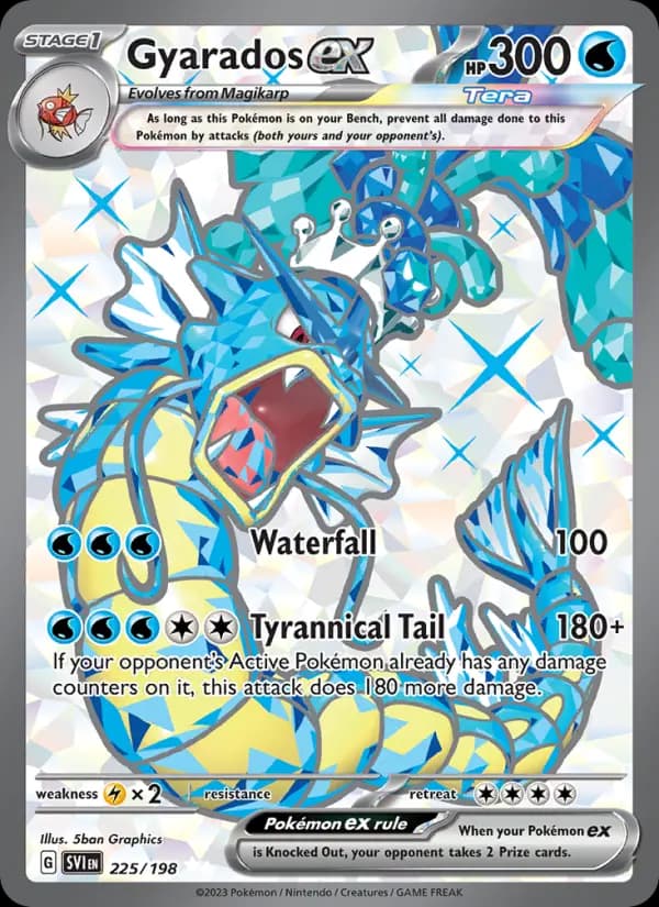 Gyarados ex #225 — Scarlet & Violet