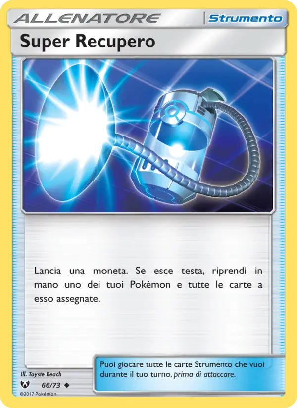 Carte Pokémon Super Rappel #66 — Légendes Brillantes