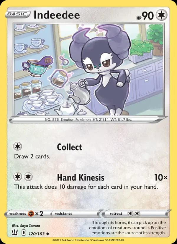 Indeedee #120 — Battle Styles