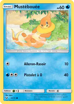 Carte Pokémon Mustébouée #22 — Légendes Brillantes