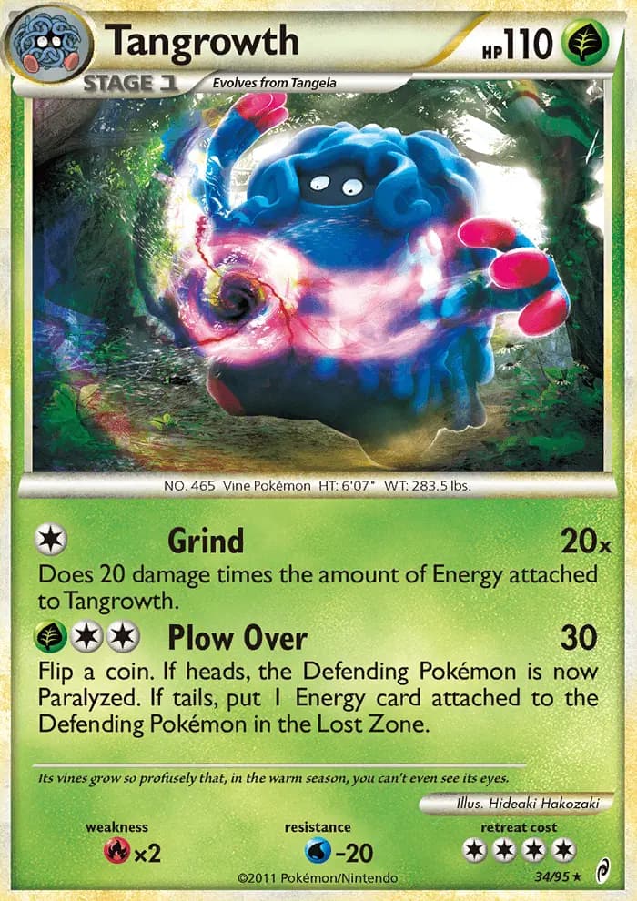 Carte Pokémon Bouldeneu #34 — L'Appel des Légendes